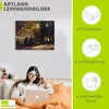 ARTland Leinwandbild Das Paar auf der Bank Größe: 40x30 cm Produktbild-Vorschau 3