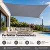 Tenda parasole 3 x 5 m, idrorepellente, resistente ai raggi Anteprima dell’immagine prodotto 3