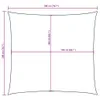 Sonnensegel Oxford-Gewebe Quadratisch 2x2 m Weiß Produktbild-Vorschau 9