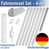 BRUBAKER Aluminium Fahnenmast inklusive Deutschlandflagge - Produktbild-Vorschau 3
