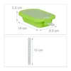 Relaxdays Eisformen 8er Set, Silikon, Formen für Eis am Produktbild-Vorschau 4