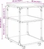 vidaXL Stojak na drukarkę dąb Artisan 43 x 48 x 64 cm Podgląd zdjęcia produktu 8