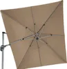 Doppler Active II Ampelschirm Sonnenschirm 350x260cm greige Produktbild-Vorschau 18