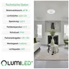 LUMILED LED Deckenlampe 48W 4320lm 40cm Deckenleuchte CCT Produktbild-Vorschau 2