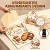 Brotbeutel Bienenwachs 2 Stück, Standboden, Produktbild-Vorschau 3