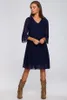 Stylove Minikleid für Frauen Larad S236 dunkelblau XXL Produktbild-Vorschau 1