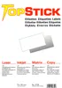 TOP STICK Universele etiketten, 70 x 32 mm, wit, 100 stuks Productafbeelding-voorbeeld 4