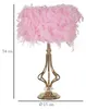 Stolná lampa Mauro Ferretti Tarty E27 Ø 25x54 cm ružovo Náhľad obrázku produktu 6