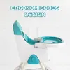 K IKIDO Chaise haute bébé, chaise haute pour enfant 3en1, Voir les images du produit 5