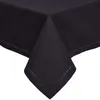 HOMESCAPES Nappe noire 178 x 300 cm, 100% coton Voir les images du produit 2