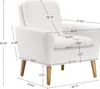 Sessel Wohnzimmer Einzelsofa Loungesessel modern Produktbild-Vorschau 2