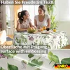 Tischdecke wasserabweisend abwaschbar Grün Rund 100cm Produktbild-Vorschau 6