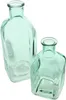 4x Vase Aqua türkis 10-19cm – Glas, Blumenvase, Vasenset Produktbild-Vorschau 4
