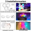 LED Sechseck Gaming Wandleuchte 3pcs Hexagon RGB IC Panel Produktbild-Vorschau 8