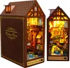 OKWISH 3D Puzzle – DIY Book Nook sada, miniatura domečku s Náhled obrázku produktu 1