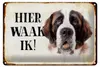 Blechschild Spruch 30x20cm holländisch Hier Waak ik Produktbild-Vorschau 1