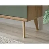 Wohnzimmer Sideboard, 160cm in Eiche mit grün AVEZZANO-61 Produktbild-Vorschau 5