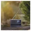 Tragbares Radio mit Bluetooth, DAB / DAB+ / FM, schwarz Voir les images du produit