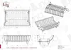 Porte-bûches en fonte pour cheminée cm A 45 - P 42,5 × 28,5 Voir les images du produit 4
