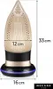 A product image showing a cordless iron with dimensions indicated by text overlays. Produktbild-Vorschau