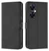 A black flip case for a Huawei Nova 11i phone is shown from two angles. Produktbild-Vorschau