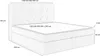 MR GROUP Boxspringbett mit Bettkasten, KAROLINA, 120x200, Produktbild-Vorschau 6