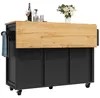 Kücheninsel Buffetschrank 120x73x92cm Küchenwagen klappbare Produktbild-Vorschau 9