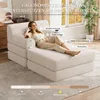 Divano letto MODFU rivestito in tessuto corduroy, divano Anteprima dell’immagine prodotto 5