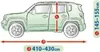 Plná garážová plachta – celogarážová plachta na auto – Náhľad obrázku produktu 2