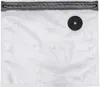 A clear plastic vacuum seal bag with a black valve. Podgląd zdjęcia produktu