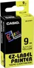 Casio XR-9 YW 9 mm schwarz auf gelb Produktbild-Vorschau 1