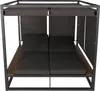 Aluminiowy leżak ogrodowy HWC-M63b, leżak typu daybed w Podgląd zdjęcia produktu 15