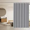 OKWISH Duschvorhang Hellgrau 200x240 cm Extra Hoch mit Produktbild-Vorschau 7