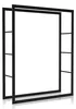 Półka na drewno kominkowe Ikodm, wymiary 100 x 60 x 25 cm, Podgląd zdjęcia produktu 9
