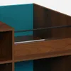 sweeek - Zweifarbiger Vintage Schallplattenschrank mit Produktbild-Vorschau 4