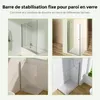 S'AFIELINA Stabilisateur de cabine de douche Barre de Voir les images du produit 5
