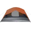 vidaXL Campingzelt mit Vorzelt 4 Personen Orange Produktbild-Vorschau 11