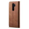 Redmi Note 8 Pro Pouzdro, Kožené Peněženkové Pouzdro s Náhled obrázku produktu 3