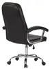 A black office chair is shown from a rear-side angle against a white background. Anteprima dell’immagine prodotto