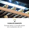 Klarstein Cave a Vin Encastrable, Caves à Vin de 132L avec Voir les images du produit 6