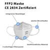 FFP2 Maske Mundschutz Schutzmaske 5-lagig Atemschutzmaske Produktbild-Vorschau 2