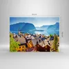 Bilder auf glas - Berge See Wasser - 70x50cm - Glasbilder - Produktbild-Vorschau 3