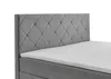 Meise Möbel Leo Boxspringbett Metallfuß mit Chromoptik 100% Produktbild-Vorschau 7