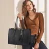LOVEVOOK Laptoptasche 17 Zoll Damen Handtasche Leder Produktbild-Vorschau 2