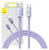 Baseus Crystal Shine Kabel USB auf USB-C, 5A, 1,2m (lila) Produktbild-Vorschau 22