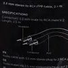 gembird 3,5 mm stereo zu RCA adapter 2,5m Produktbild-Vorschau 13