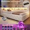Sofá cama de 90x200 cm, con espacio de almacenamiento Vista previa de la imagen del producto 7