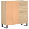 vidaXL Armoire à plateaux Chêne Sonoma 84,5x38x89 cm Voir les images du produit 6