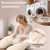ELONEO Zijslapenkussen met hoes, kussens voor tijdens het Productafbeelding-voorbeeld 5