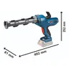 Bosch GCG 18V-310 Professional Akku Kartuschenpresse 18 V Produktbild-Vorschau 4